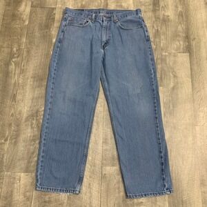 Levi's 550 Relaxed Fit Jeans Medium Wash Men's 34x29 Comfort Denim